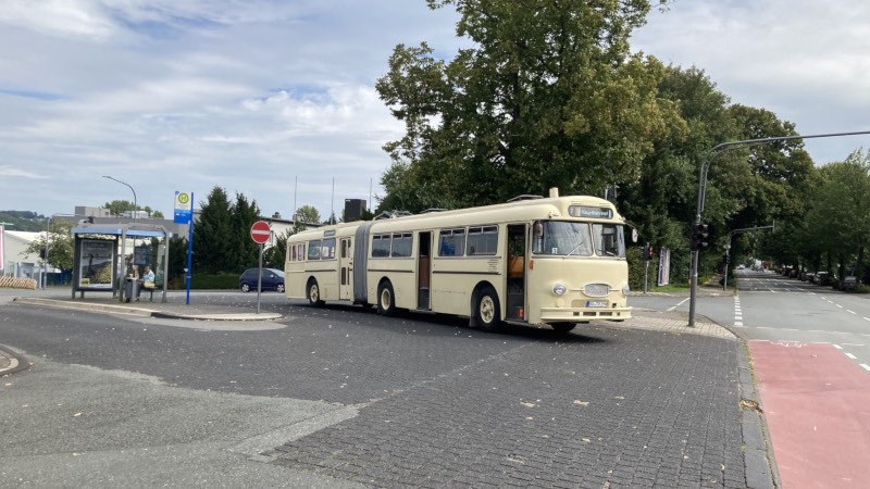 Henschel HS160OSL, TR29 in der Schleife Dieselstraße