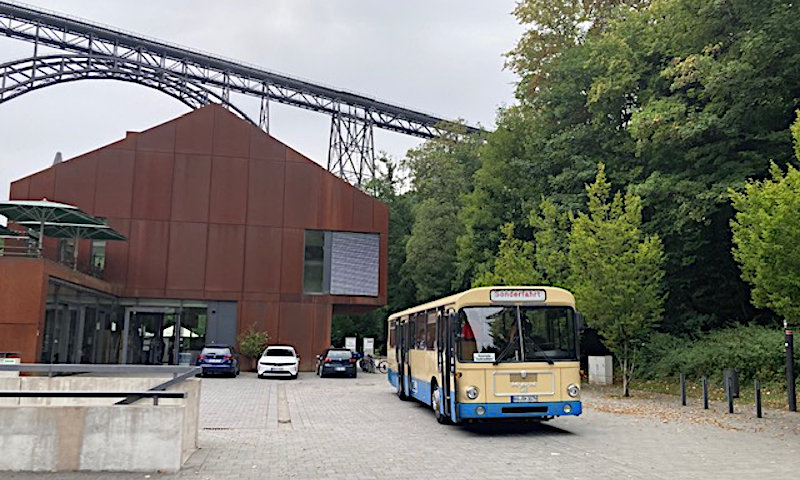 Vor der Rückfahrt nach Wuppertal